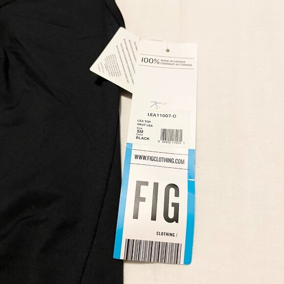 Fig Clothing Ocean Tank Top Black Womens Size Small - Picture 5 of 16